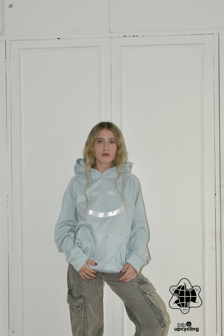 HH-Upcycling - Mint Hoodie