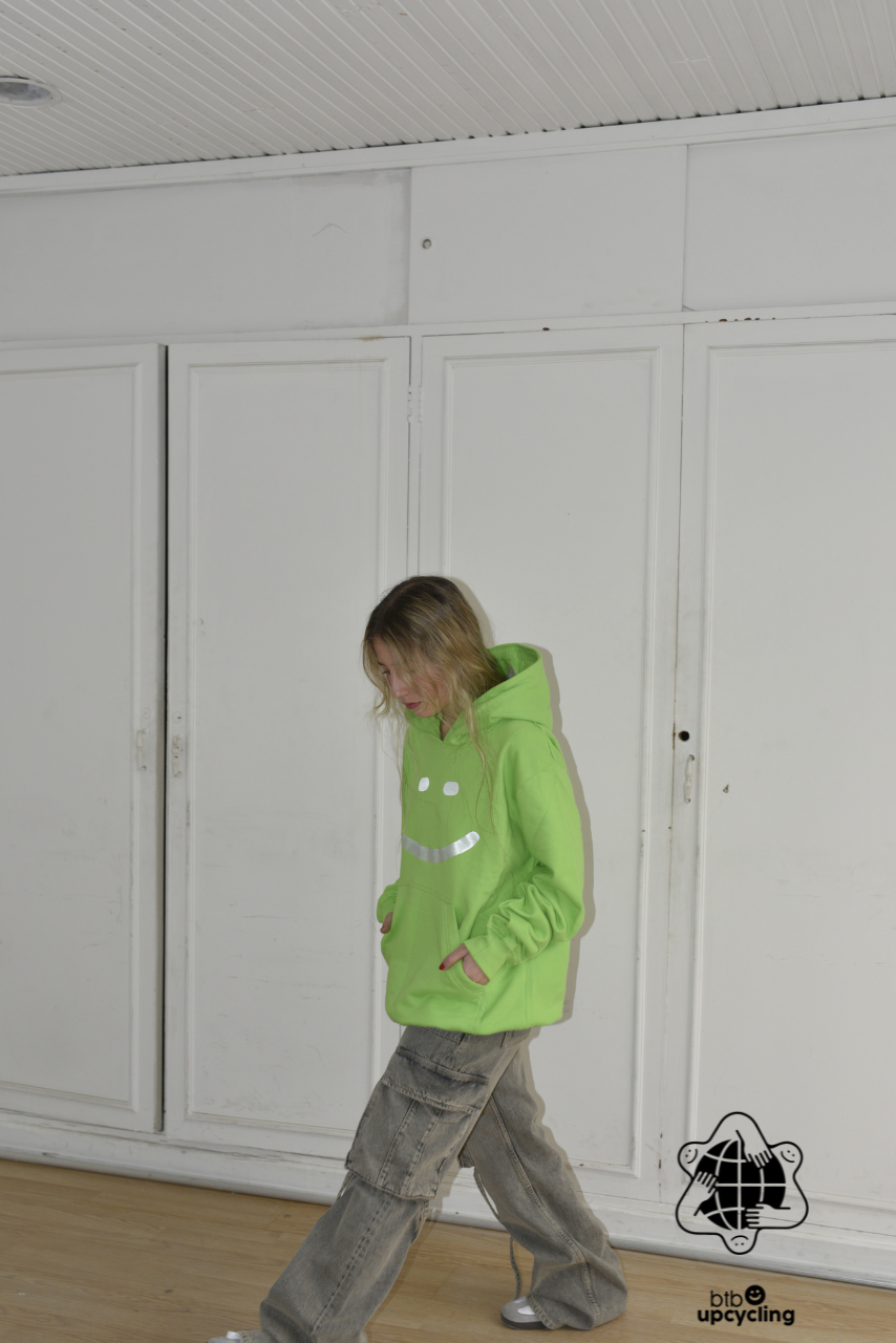 HH -Upcycling - Hoodie Verde