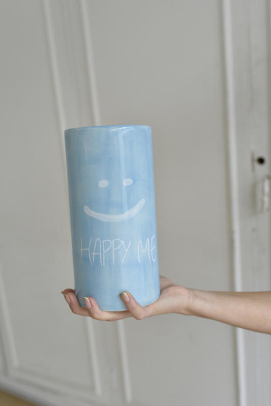 Florero HappyMe - Ceramics Azul